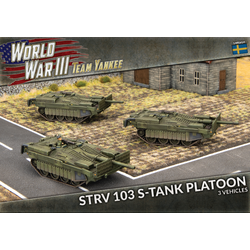Swedish Strv 103 S-tank Platoon