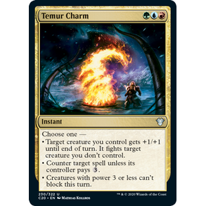 Magic löskort: Commander 2020: Temur Charm