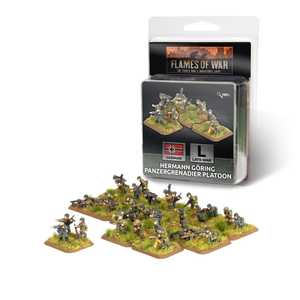 German Hermann Göring Panzergrenadier Platoon (metal)