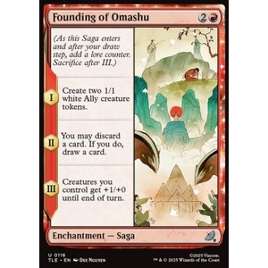 Magic löskort: Avatar: The Last Airbender: Eternal: Founding of Omashu (Foil)