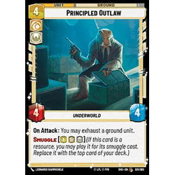 Star Wars: Unlimited Löskort: Shadows of the Galaxy: Principled Outlaw