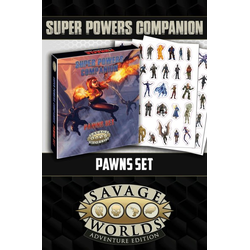 Savage Worlds RPG: Adventure Edition - Super Powers Pawns Boxed Set 1