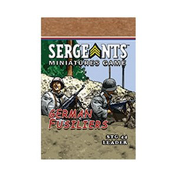 Sergeants Miniature Game: German Fusuiliers STG44 Leader