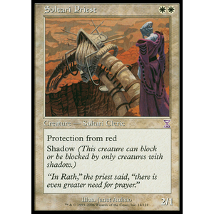 Magic löskort: Timeshifted: Soltari Priest