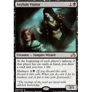 Magic löskort: Shadows over Innistrad: Asylum Visitor