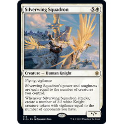 Magic löskort: Throne of Eldraine: Silverwing Squadron