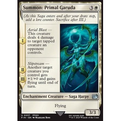 Magic löskort: Magic: The Gathering - FINAL FANTASY: Summon: Primal Garuda