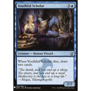 Magic löskort: Mystery Booster: Youthful Scholar