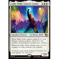 Magic löskort: Teenage Mutant Ninja Turtles: Sally Pride, Lioness Leader