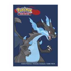 Card Sleeves Standard "Pokemon Mega Charizard X" (65) (Ultra Pro)