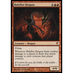 Magic löskort: Innistrad: Balefire Dragon