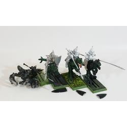 Dark Elves: Cold One Knights (4st, Metall)