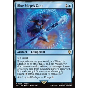 Magic löskort: Magic: The Gathering - FINAL FANTASY: Commander: Blue Mage's Cane