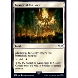 Magic löskort: Universes Beyond: Warhammer 40,000: Memorial to Glory