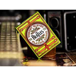 theory11 The Beatles playing cards (Green)