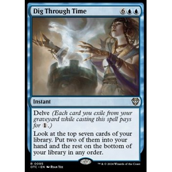 Magic löskort: Commander: Outlaws of Thunder Junction: Dig Through Time