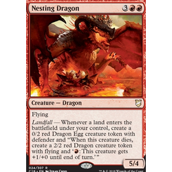 Magic löskort: Commander 2018: Nesting Dragon