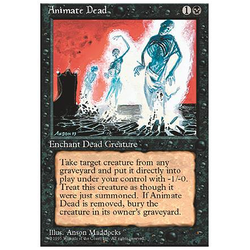 Magic löskort: 4th Edition: Animate Dead