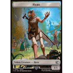 Magic löskort: Magic: The Gathering - FINAL FANTASY: Hero Token (W 1/1) // Spirit Token (W 1/1)