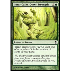 Magic löskort: Saviors of Kamigawa: Inner Calm, Outer Strength (Foil)