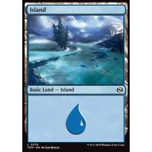 Magic löskort: Tarkir: Dragonstorm: Island