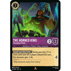 Lorcana Löskort: Whispers in the Well: The Horned King - Triumphant Ghoul (Foil)