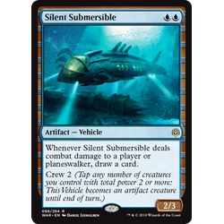 Magic löskort: War of the Spark: Silent Submersible (Foil)