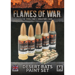 British Desert Rats Paint Set