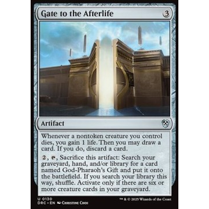 Magic löskort: Magic: Commander: Aetherdrift: Gate to the Afterlife