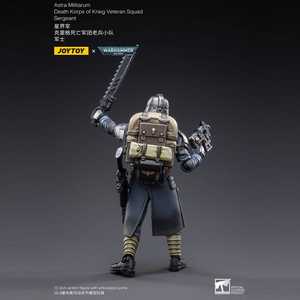 Warhammer 40k Action Figure: Death Korps of Krieg Sergeant (1/18)