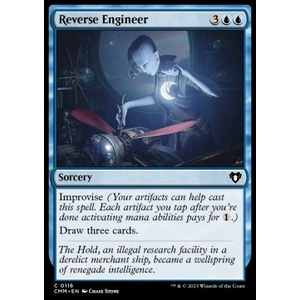 Magic löskort: Commander Masters: Reverse Engineer (Foil)