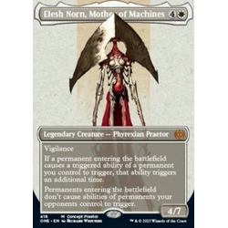 Magic löskort: Phyrexia: All Will Be One: Elesh Norn, Mother of Machines (V.5) (alternative art)