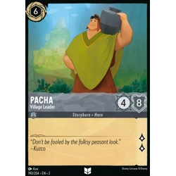 Lorcana Löskort: Rise of the Floodborn: Pacha - Village Leader