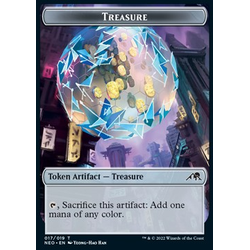 Magic löskort: Kamigawa: Neon Dynasty: Treasure Token