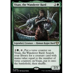 Magic löskort: Commander Masters: Yisan, the Wanderer Bard (Foil)