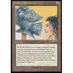 Magic löskort: Alliances: Helm of Obedience