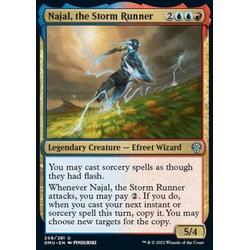 Magic löskort: Dominaria United: Najal, the Storm Runner