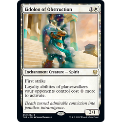 Magic löskort: Theros: Beyond Death: Eidolon of Obstruction (Foil)