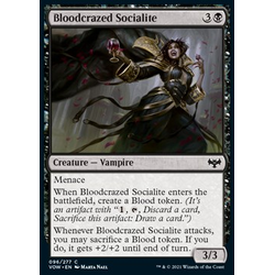 Magic löskort: Innistrad: Crimson Vow: Bloodcrazed Socialite