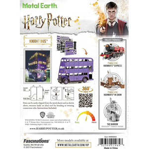 Metal Earth: Harry Potter Knight Bus Model Kit