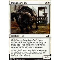 Magic löskort: Shadows over Innistrad: Inquisitor's Ox