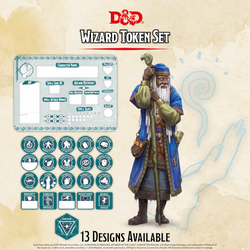 D&D 5.0: Wizard Token Set