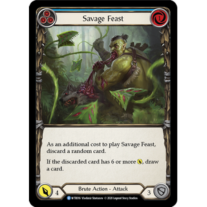 FaB Löskort: Welcome to Rathe Unlimited: Savage Feast (Blue)