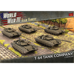 Soviet T-64 Tank Company (plastic)