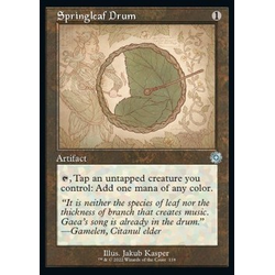Magic löskort: The Brothers' War: Springleaf Drum (alternative art)