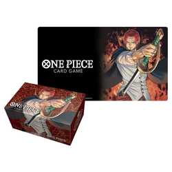 One Piece Card Game: Shanks Playmat and Card Case set