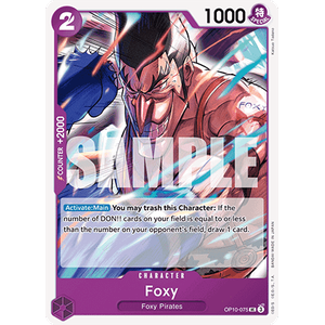 One Piece Löskort: Royal Blood: Foxy