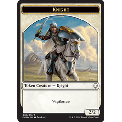 Magic löskort: Dominaria: Knight Token