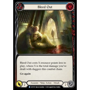 FaB Löskort: Outsiders: Bleed Out (Blue)