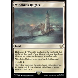 Magic löskort: Commander: The Lord of the Rings: Tales of Middle-earth: Windbrisk Heights